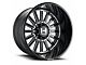 Hostile Titan Blade Cut 8-Lug Wheel; 20x9; 0mm Offset (10-18 RAM 3500 SRW)