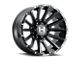 Hostile Typhoon Asphalt 8-Lug Wheel; 20x12; -44mm Offset (10-18 RAM 3500 SRW)