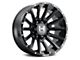 Hostile Typhoon Asphalt 8-Lug Wheel; 20x10; -19mm Offset (10-18 RAM 3500 SRW)