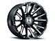 Hostile Typhoon Blade Cut 8-Lug Wheel; 22x10; -25mm Offset (10-18 RAM 3500 SRW)