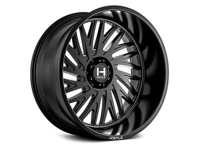 Hostile Syclone Asphalt 8-Lug Wheel; 20x10; -19mm Offset (11-16 F-250 Super Duty)