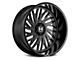 Hostile Syclone Asphalt 8-Lug Wheel; 20x10; -19mm Offset (11-16 F-250 Super Duty)