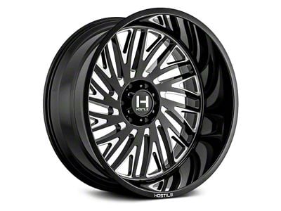 Hostile Syclone Blade Cut 8-Lug Wheel; 20x9; 0mm Offset (11-16 F-250 Super Duty)