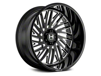 Hostile Syclone Blade Cut 8-Lug Wheel; 22x12; -44mm Offset (11-16 F-250 Super Duty)