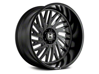 Hostile Syclone Asphalt 8-Lug Wheel; 20x10; -19mm Offset (11-16 F-350 Super Duty SRW)