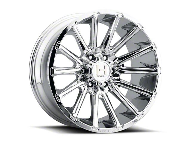 Hostile Typhoon Armor Plated 8-Lug Wheel; 24x12; -44mm Offset (11-16 F-350 Super Duty SRW)