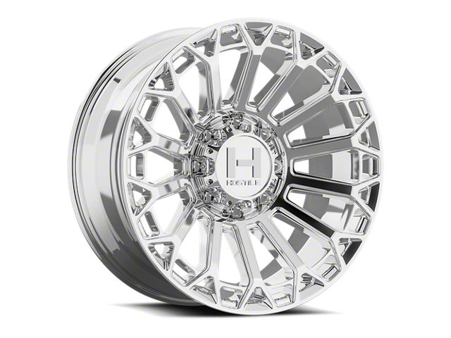 Hostile Warrior Armor Plated 8-Lug Wheel; 20x12; -44mm Offset (11-16 F-350 Super Duty SRW)