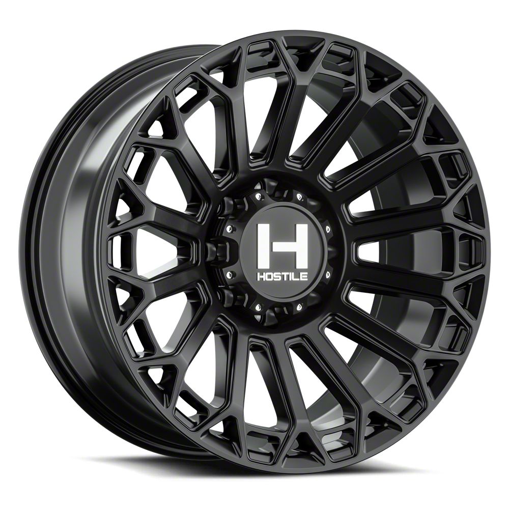 Hostile F-350 Super Duty Warrior Asphalt 8-Lug Wheel; 20x10; -19mm ...