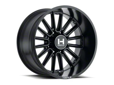 Hostile Predator Asphalt 8-Lug Wheel; 20x9; 0mm Offset (11-16 F-250 Super Duty)