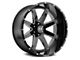 Hostile Alpha Blade Cut 6-Lug Wheel; 20x12; -44mm Offset (14-18 Sierra 1500)