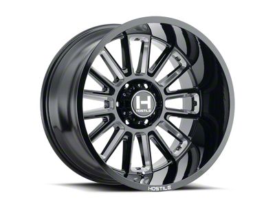 Hostile Predator Blade Cut 6-Lug Wheel; 20x10; -19mm Offset (14-18 Sierra 1500)