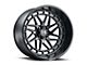 Hostile Reaper Asphalt 6-Lug Wheel; 22x10; -25mm Offset (14-18 Sierra 1500)