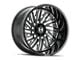 Hostile Syclone Blade Cut 6-Lug Wheel; 24x14; -76mm Offset (14-18 Sierra 1500)