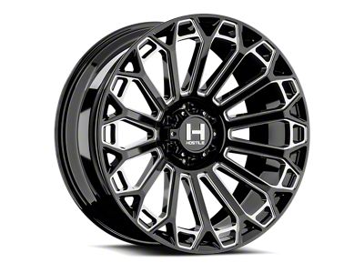 Hostile Warrior Blade Cut 6-Lug Wheel; 20x9; 12mm Offset (14-18 Sierra 1500)