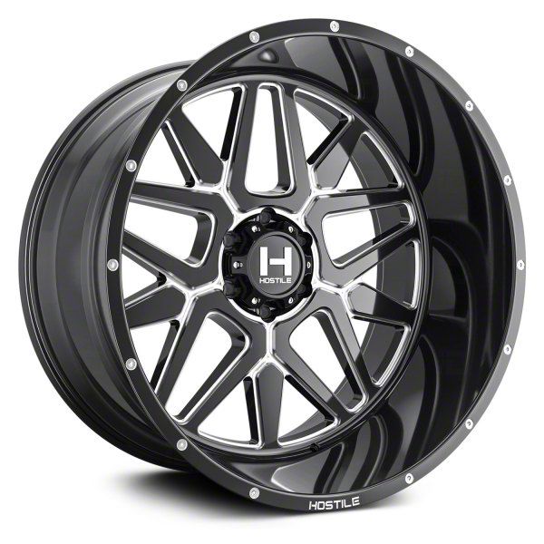 Hostile Silverado 1500 Diablo Blade Cut 6-Lug Wheel; 20x9; 0mm Offset ...