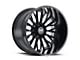 Hostile Fury Asphalt 6-Lug Wheel; 22x12; -44mm Offset (14-18 Silverado 1500)