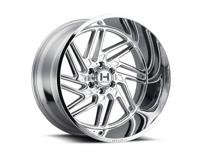 Hostile Jigsaw Armor Plated 6-Lug Wheel; 20x10; -19mm Offset (14-18 Silverado 1500)