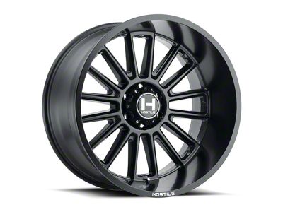 Hostile Predator Asphalt 6-Lug Wheel; 22x12; -44mm Offset (14-18 Silverado 1500)