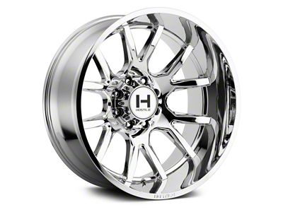 Hostile Rage Armor Plated 6-Lug Wheel; 20x9; 12mm Offset (14-18 Silverado 1500)