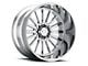 Hostile Titan Armor Plated 6-Lug Wheel; 24x14; -76mm Offset (14-18 Silverado 1500)