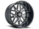 Hostile Diablo Blade Cut 6-Lug Wheel; 20x10; -19mm Offset (15-20 F-150)