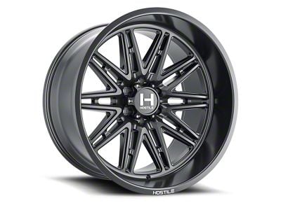 Hostile Maniac Asphalt 6-Lug Wheel; 20x12; -44mm Offset (15-20 F-150)