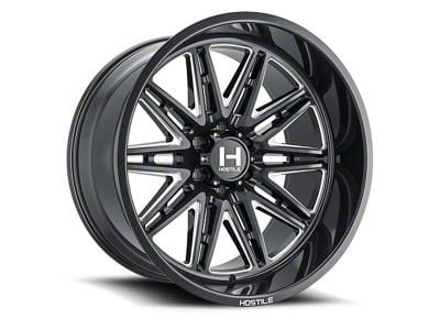 Hostile Maniac Blade Cut 6-Lug Wheel; 20x9; 12mm Offset (15-20 F-150)