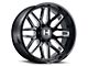 Hostile Vulcan Blade Cut 6-Lug Wheel; 22x10; -25mm Offset (15-20 F-150)