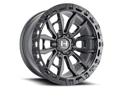 Hostile Crandon Asphalt 8-Lug Wheel; 18x9; 12mm Offset (15-19 Sierra 2500 HD)