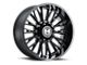 Hostile Fury Asphalt 8-Lug Wheel; 22x14; -76mm Offset (15-19 Sierra 2500 HD)