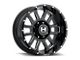 Hostile Gauntlet Blade Cut 8-Lug Wheel; 22x14; 76mm Offset (15-19 Sierra 2500 HD)