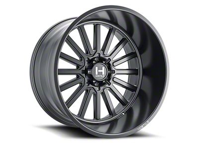 Hostile Titan Asphalt 8-Lug Wheel; 22x10; -25mm Offset (15-19 Sierra 2500 HD)