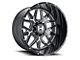 Hostile Diablo Blade Cut 8-Lug Wheel; 20x10; -19mm Offset (15-19 Sierra 3500 HD SRW)