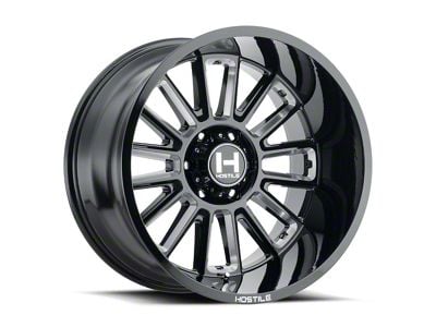 Hostile Predator Blade Cut 8-Lug Wheel; 20x9; 0mm Offset (15-19 Sierra 3500 HD SRW)