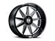 Hostile Omega Blade Cut 8-Lug Wheel; 20x10; -19mm Offset (15-19 Silverado 2500 HD)