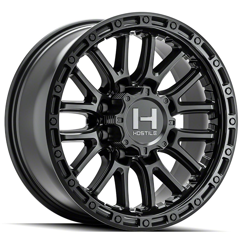 Hostile Silverado 2500 Ridgecrest Asphalt 8-Lug Wheel; 20x9; 1mm Offset ...