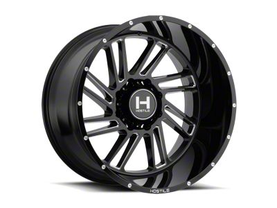 Hostile Stryker Blade Cut 8-Lug Wheel; 20x12; -44mm Offset (15-19 Silverado 2500 HD)