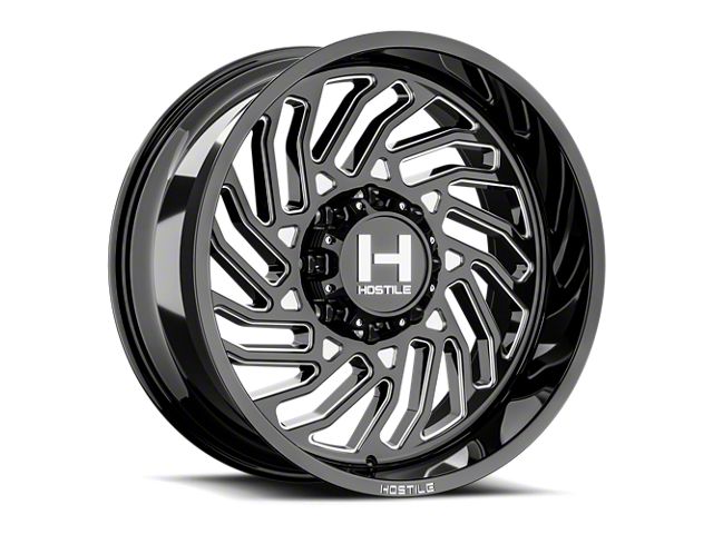 Hostile Twister Blade Cut 8-Lug Wheel; 20x10; -19mm Offset (15-19 Silverado 2500 HD)