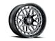 Hostile Reaper Blade Cut 8-Lug Wheel; 22x10; -25mm Offset (15-19 Silverado 3500 HD SRW)