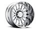 Hostile Titan Armor Plated 8-Lug Wheel; 20x9; 12mm Offset (15-19 Silverado 3500 HD SRW)