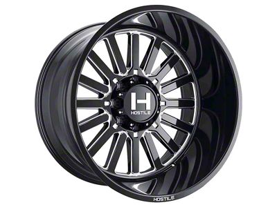 Hostile Titan Blade Cut 8-Lug Wheel; 22x12; -44mm Offset (15-19 Silverado 3500 HD SRW)