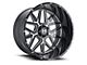 Hostile Diablo Blade Cut 6-Lug Wheel; 22x10; -25mm Offset (15-20 Tahoe)