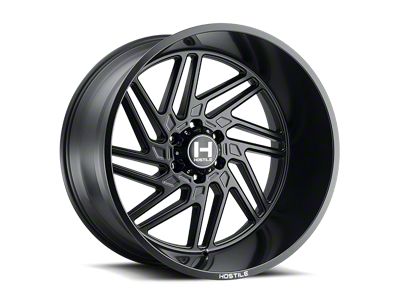 Hostile Jigsaw Asphalt 6-Lug Wheel; 20x9; 12mm Offset (15-20 Tahoe)