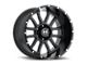 Hostile Gauntlet Asphalt 6-Lug Wheel; 20x9; 0mm Offset (15-20 Yukon)