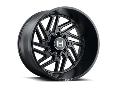 Hostile Jigsaw Asphalt 6-Lug Wheel; 24x12; -44mm Offset (15-20 Yukon)