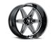 Hostile Venom Blade Cut 6-Lug Wheel; 20x9; 12mm Offset (15-20 Yukon)