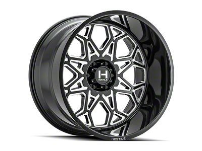 Hostile Anvil Blade Cut 8-Lug Wheel; 20x9; 12mm Offset (17-22 F-250 Super Duty)