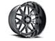 Hostile Diablo Asphalt 8-Lug Wheel; 20x9; 12mm Offset (17-22 F-250 Super Duty)