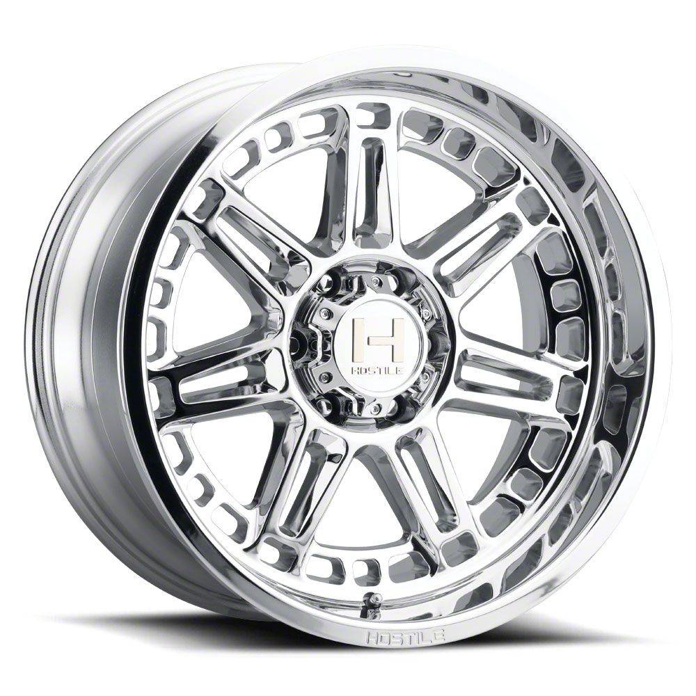 Hostile F-250 Super Duty Lunatic Armor Plated 8-Lug Wheel; 20x9; 0mm ...