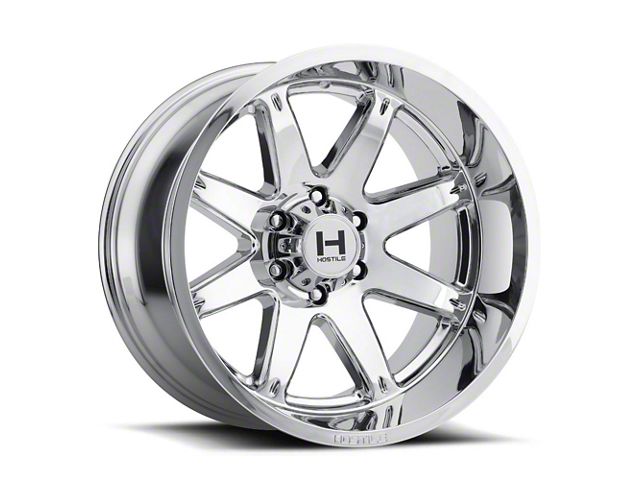 Hostile Alpha Armor Plated 8-Lug Wheel; 22x10; -25mm Offset (17-22 F-350 Super Duty SRW)